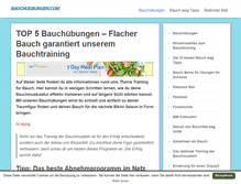 Tablet Screenshot of bauchuebungen.com